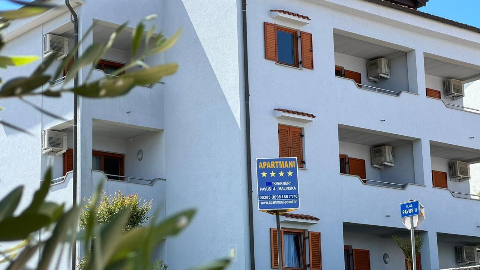 Apartments Kvarner Malinska Ngoại thất bức ảnh